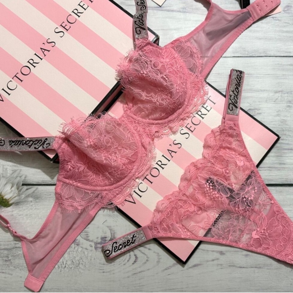 Victoria’s Secret Rhinestone Lace Bra